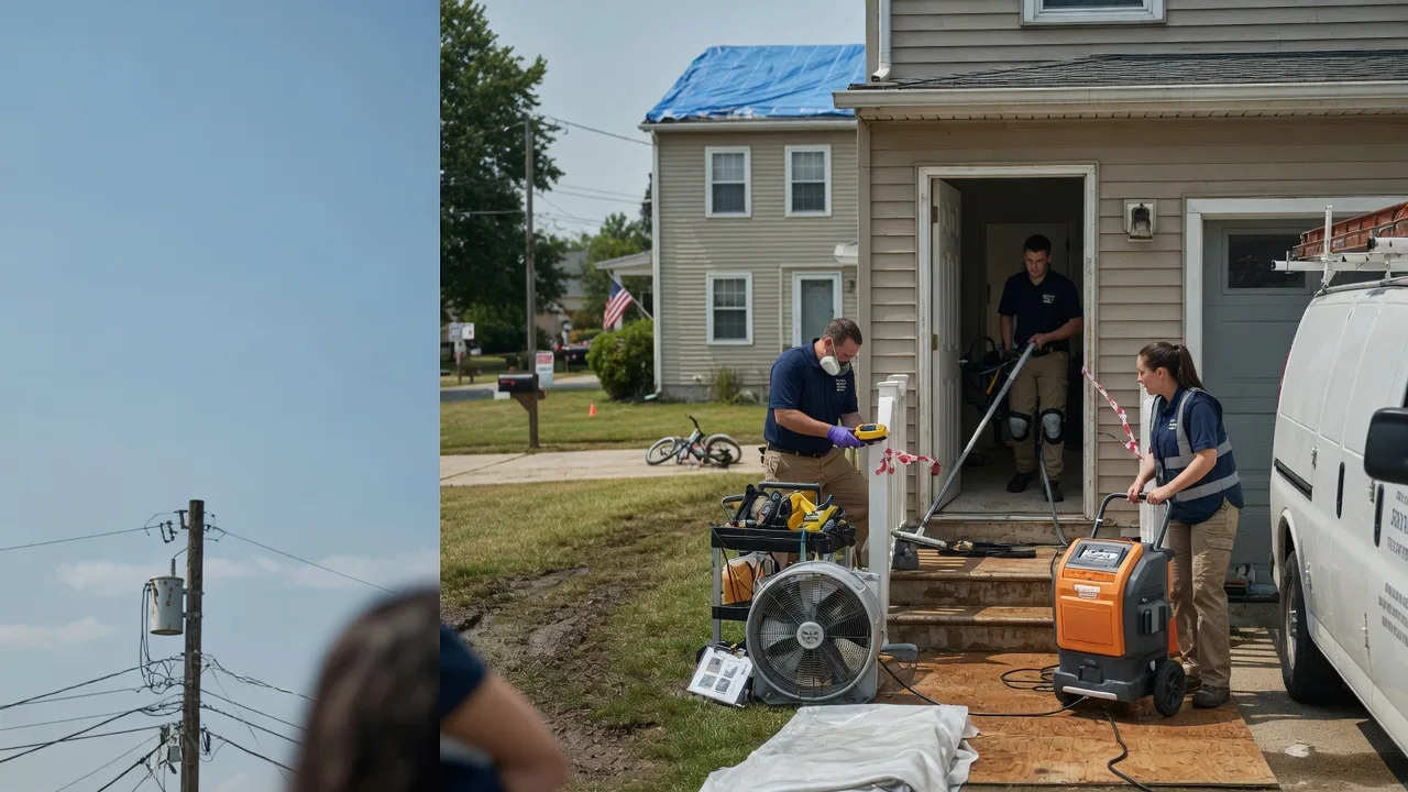 Water Damage Repair in Celina, OH near me